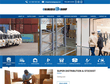 Tablet Screenshot of chamadiagroup.com